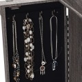 Standing Jewelry Cabinet Storage Organizer with Wooden Legs
