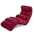 Folding Lazy Sofa Couch with Pillow - Gallery View 25 of 32