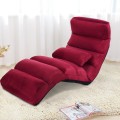 Folding Lazy Sofa Couch with Pillow