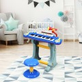 37 Key Electronic Keyboard Kids Toy Piano - Gallery View 6 of 24