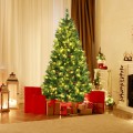 Pre-Lit Christmas Spruce Tree with Tips and Lights - Gallery View 26 of 37