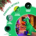 6 Feet Christmas Inflatable Dinosaur for Indoor and Outdoor - Gallery View 10 of 10