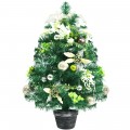 2 Feet Pre-lit Battery Operated Tabletop Artificial Christmas Tree with 40 LED Lights - Gallery View 8 of 10