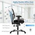 Ergonomic Mesh Office Chair with Adjustable Back Height and Armrests - Gallery View 14 of 24