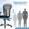 Ergonomic Mesh Office Chair with Adjustable Back Height and Armrests - Gallery View 23 of 24
