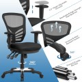 Ergonomic Mesh Office Chair with Adjustable Back Height and Armrests - Gallery View 24 of 24