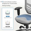 Ergonomic Mesh Office Chair with Adjustable Back Height and Armrests - Gallery View 5 of 24