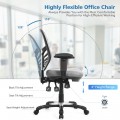 Ergonomic Mesh Office Chair with Adjustable Back Height and Armrests - Gallery View 2 of 24