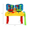 2-in-1 Kids Sand and Water Table Activity Play Table with Accessories - Gallery View 4 of 12