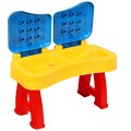 2-in-1 Kids Sand and Water Table Activity Play Table with Accessories - Gallery View 7 of 12
