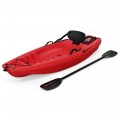 6 Feet Youth Kids Kayak with Bonus Paddle and Folding Backrest for Kid Over 5 - Gallery View 25 of 33