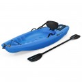6 Feet Youth Kids Kayak with Bonus Paddle and Folding Backrest for Kid Over 5 - Gallery View 3 of 33