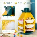 Kids Toy Storage Organizer with 360° Revolving Pineapple Shelf - Gallery View 7 of 9