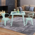 27'' Kids Square Steel Table Play Learn Activity Table - Gallery View 2 of 8