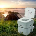 5.3 Gallon 20L Outdoor Portable Toilet with Level Indicator for RV Travel Camping - Gallery View 6 of 12