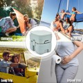 5.3 Gallon 20L Outdoor Portable Toilet with Level Indicator for RV Travel Camping - Gallery View 5 of 12