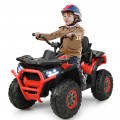 12 V Kids Electric 4-Wheeler ATV Quad with MP3 and LED Lights - Gallery View 18 of 33