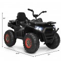 12 V Kids Electric 4-Wheeler ATV Quad with MP3 and LED Lights - Gallery View 26 of 33