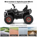 12 V Kids Electric 4-Wheeler ATV Quad with MP3 and LED Lights - Gallery View 27 of 33