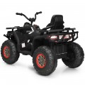 12 V Kids Electric 4-Wheeler ATV Quad with MP3 and LED Lights - Gallery View 30 of 33