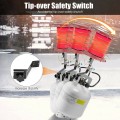 360 Degree Portable Outdoor Camping Tank Top Propane Heater - Gallery View 5 of 12