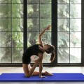 6 x 2 Feet Folding Exercise Aerobics Stretch Yoga Mat with Handle