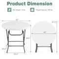 32 Inch Round Foldable Lightweight Table