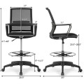 Drafting Chair Tall Office Chair with Adjustable Height - Gallery View 4 of 8
