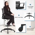 Drafting Chair Tall Office Chair with Adjustable Height - Gallery View 8 of 8