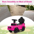 3 In 1 Ride on Push Car Mercedes Benz G350 Stroller Sliding Car with Canopy