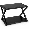 Desktop Printer Stand 2 Tiers Storage Shelves with Anti-Skid Pads - Gallery View 15 of 24