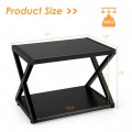 Desktop Printer Stand 2 Tiers Storage Shelves with Anti-Skid Pads - Gallery View 16 of 24