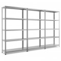 5-Tier Adjustable Storage Shelves with Foot Pads - Gallery View 8 of 10