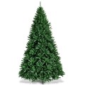 9 Feet Hinged Premium Artificial PVC Christmas Tree with Solid Metal Stand  - Gallery View 3 of 9