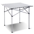 Roll Up Portable folding Camping Aluminum Picnic Table - Gallery View 3 of 11