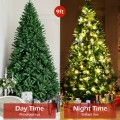 9 Feet Hinged Premium Artificial PVC Christmas Tree with Solid Metal Stand  - Gallery View 8 of 9