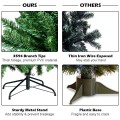 9 Feet Hinged Premium Artificial PVC Christmas Tree with Solid Metal Stand  - Gallery View 9 of 9
