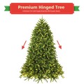 5/6 Feet Artificial Fir Christmas Tree with LED Lights and 600/1250 Branch Tips - Gallery View 7 of 19