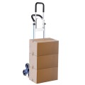 2-in-1 550 Lbs Capacity Convertible Hand Truck and Dolly with 6 Wheels - Gallery View 8 of 12