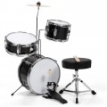 5 Pieces Junior Drum Set with 5 Drums - Gallery View 8 of 20