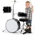 5 Pieces Junior Drum Set with 5 Drums - Gallery View 7 of 20