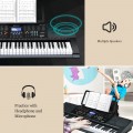 61-Key Electronic Keyboard Piano Set with Full Size Lighted Keys - Gallery View 9 of 9