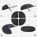 4 Plate Umbrella Base Stand for Patio