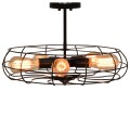 5-Light Vintage Metal Hanging Ceiling Light - Gallery View 6 of 11