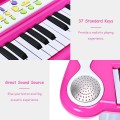 37 Key Electronic Keyboard Kids Toy Piano - Gallery View 23 of 24