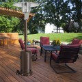 48,000 BTU Stainless Steel Propane Patio Heater with Trip-over Protection - Gallery View 30 of 48