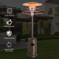 48,000 BTU Stainless Steel Propane Patio Heater with Trip-over Protection - Gallery View 29 of 48