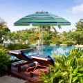 6.5 Feet Beach Umbrella with Sun Shade and Carry Bag without Weight Base - Gallery View 17 of 34