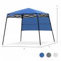 7 x 7 Feet Sland Adjustable Portable Canopy Tent with Backpack - Gallery View 28 of 36