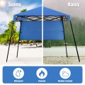 7 x 7 Feet Sland Adjustable Portable Canopy Tent with Backpack - Gallery View 34 of 36